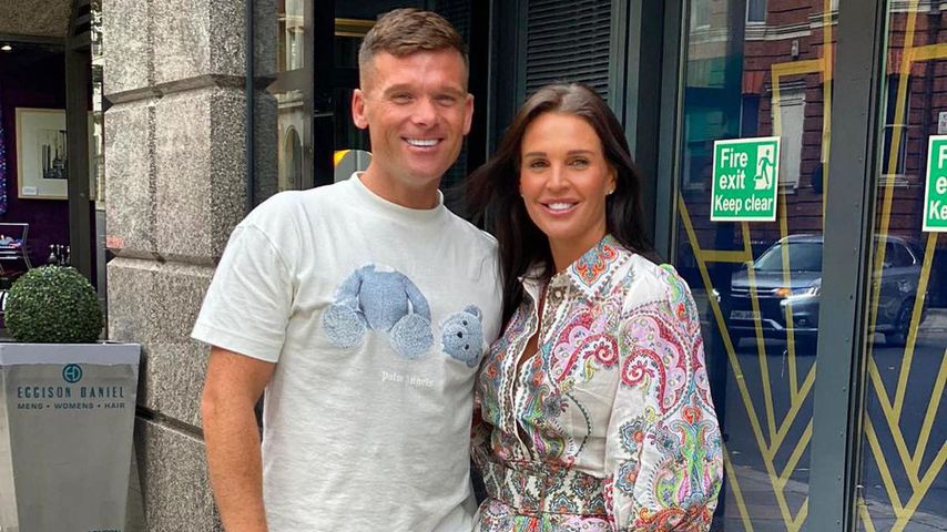 Michael O'Neill und Danielle Lloyd im August 2020