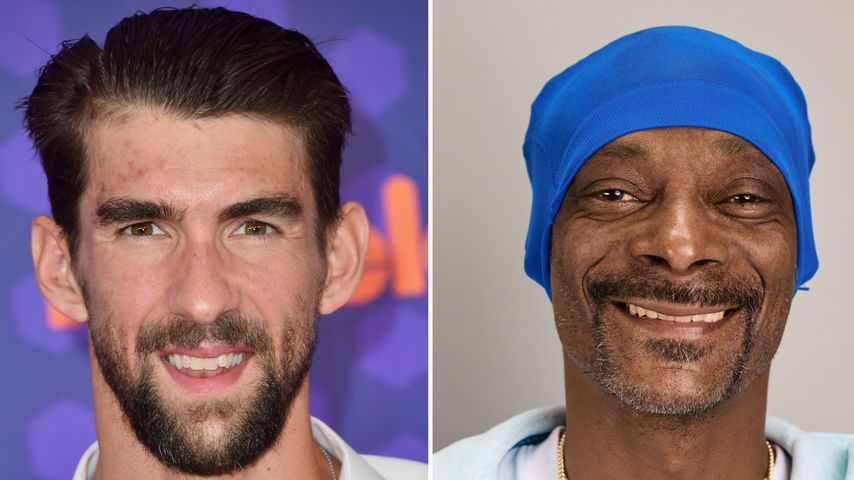 Olympionike Michael Phelps gibt Snoop Dogg Schwimmunterricht