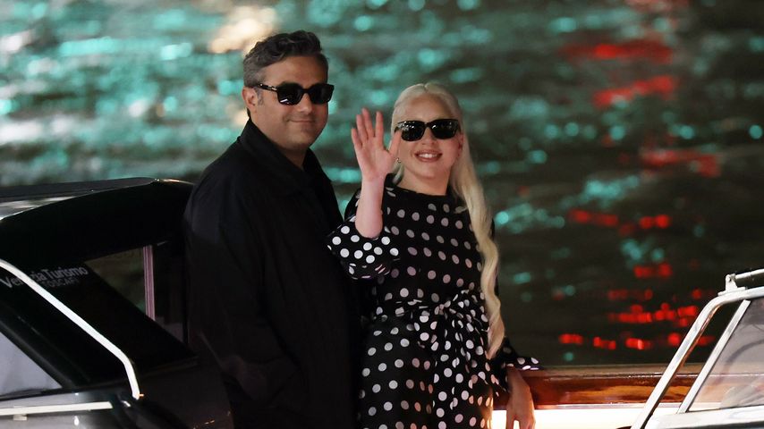 Michael Polansky und Lady Gaga strahlen zusammen in Venedig