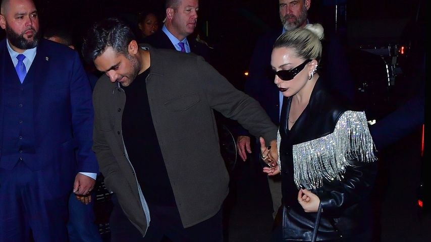 Michael Polansky und Lady Gaga bei einer SNL-Afterparty