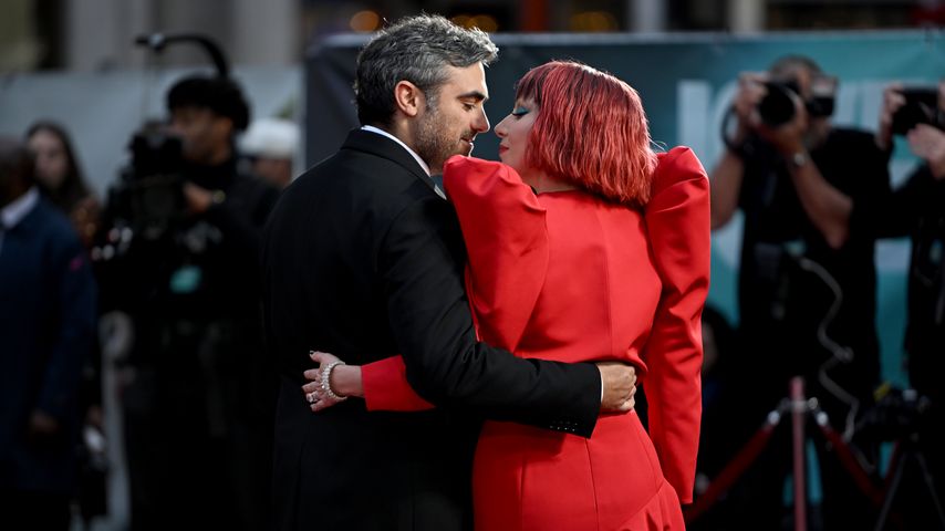 Michael Polansky und Lady Gaga bei der "Joker Folie à Deux"-Premiere in London
