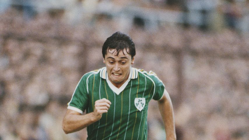 Michael Robinson bei der WM-Qualifikation 1984