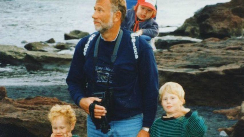 Michael Schulte mit seiner Familie