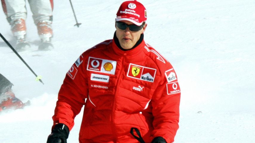 Michael Schumacher 2006 in Madonna di Campiglio, Italien
