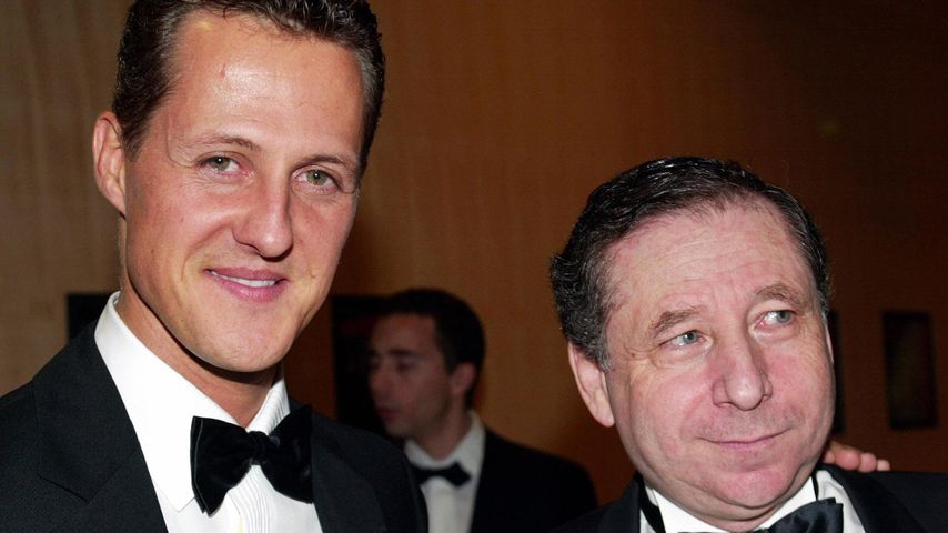 Michael Schumacher und Jean Todt im Dezember 2003