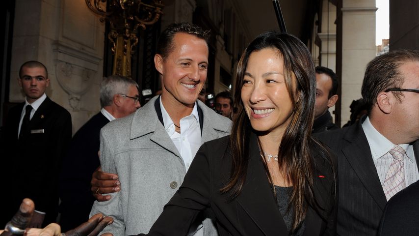 Michael Schumacher und Michelle Yeoh in Paris 2009