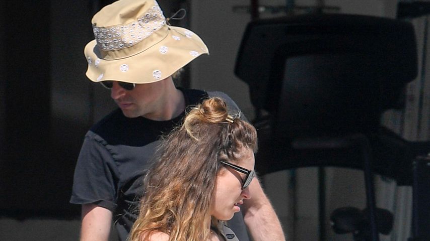 Michael Shuman und Lily James, Juni 2021