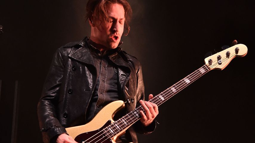 Michael Shuman auf einem Konzert in NYC im Oktober 2017