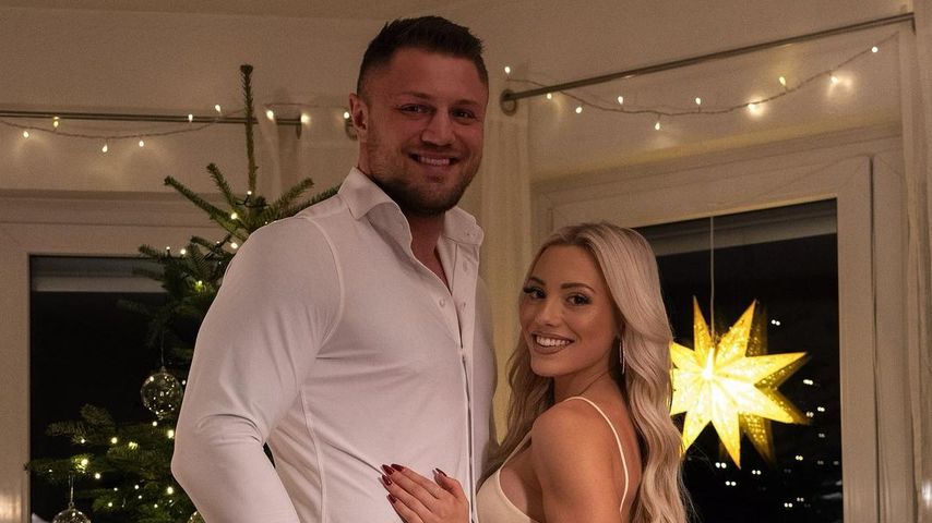Michael Smolik und seine Partnerin Salome im Dezember 2022