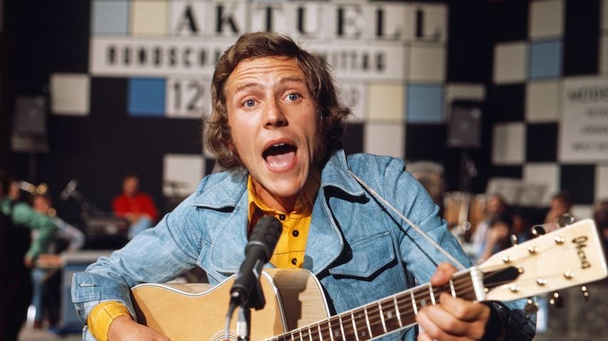 Michael Thilo bei einem Fernsehauftritt im Jahr 1975