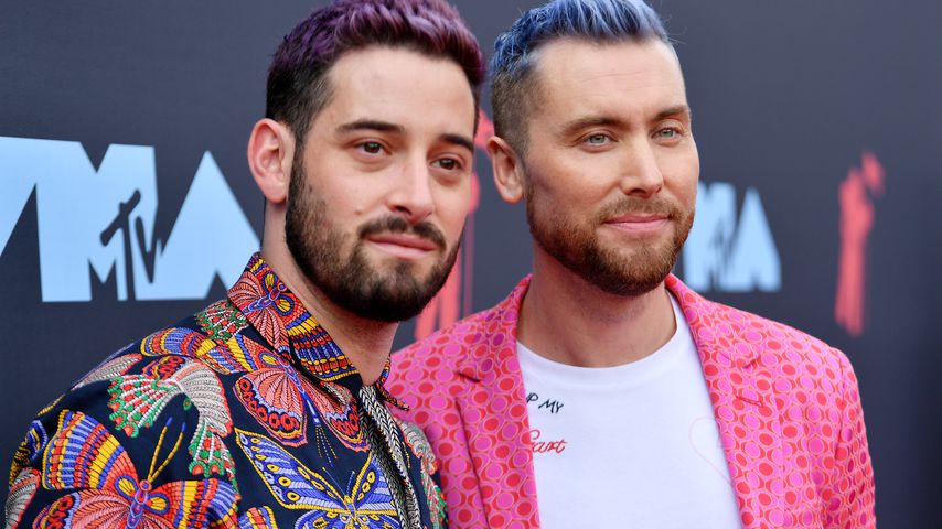 Michael Turchin und Lance Bass im August 2019