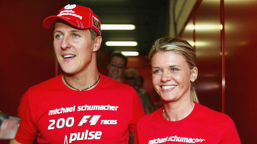Michael und Corinna Schumacher im Mai 2004