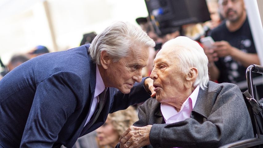 Michael und Kirk Douglas