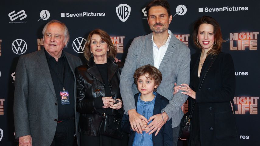 Michael Verhoeven, Senta Berger, Simon Verhoeven, Nina und David