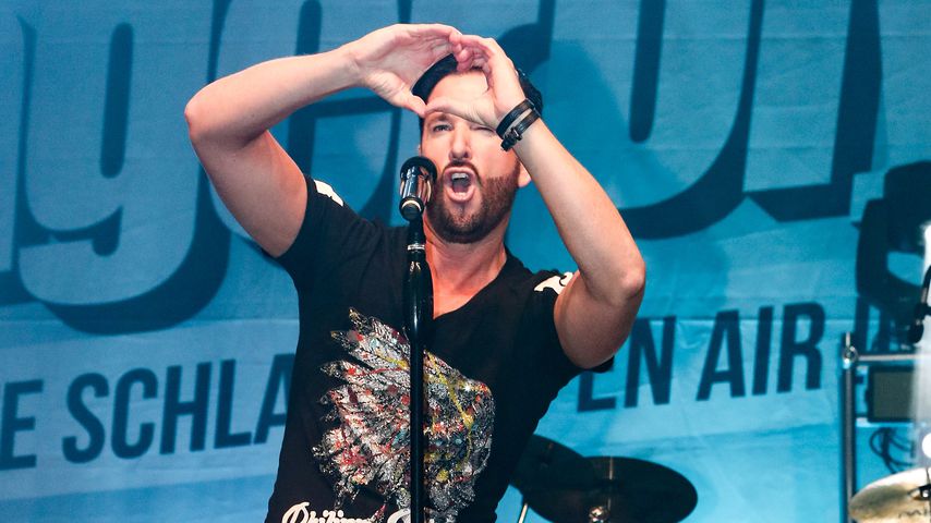 Schlagersänger Michael Wendler bei einem Konzert 2019