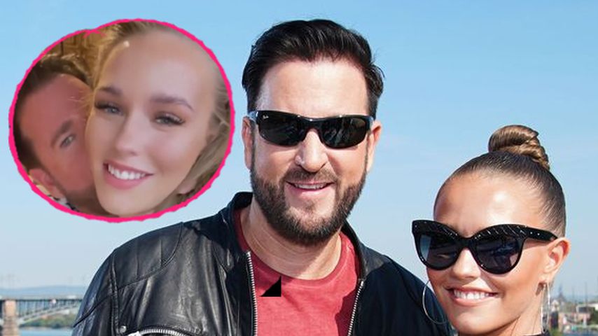 Leidenschaft pur! Michael Wendler liebkost seine Laura