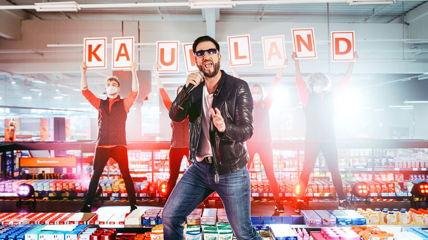 Michael Wendler in einem Werbespot von Kaufland