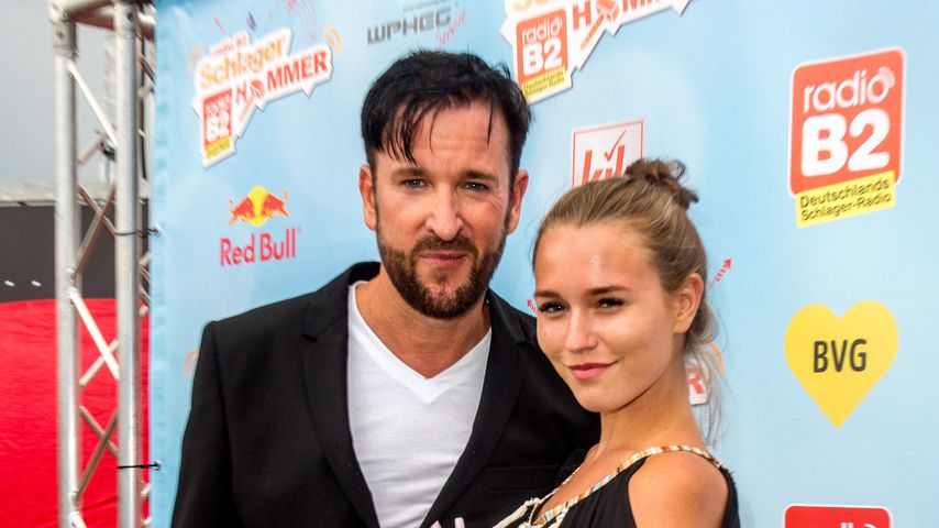 Michael Wendler und Laura Müller beim radio B2 Schlagerhammer