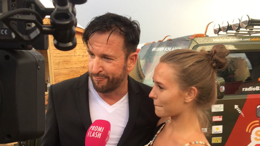 Michael Wendler mit seiner Freundin Laura Müller