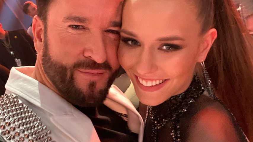 Michael Wendler und Laura Müller in Köln bei "Let's Dance" im März 2020
