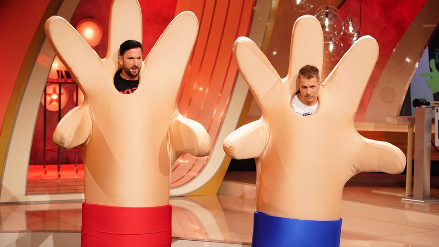 Michael Wendler und Oliver Pocher bei "Pocher vs. Wendler – Schluss mit lustig!" im März 2020