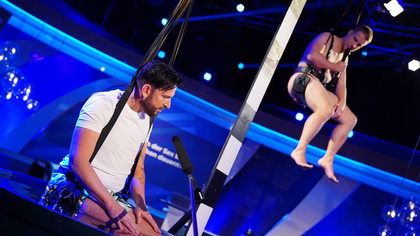 Michael Wendler und Oliver Pocher in der Show "Pocher vs. Wendler – Schluss mit lustig!"