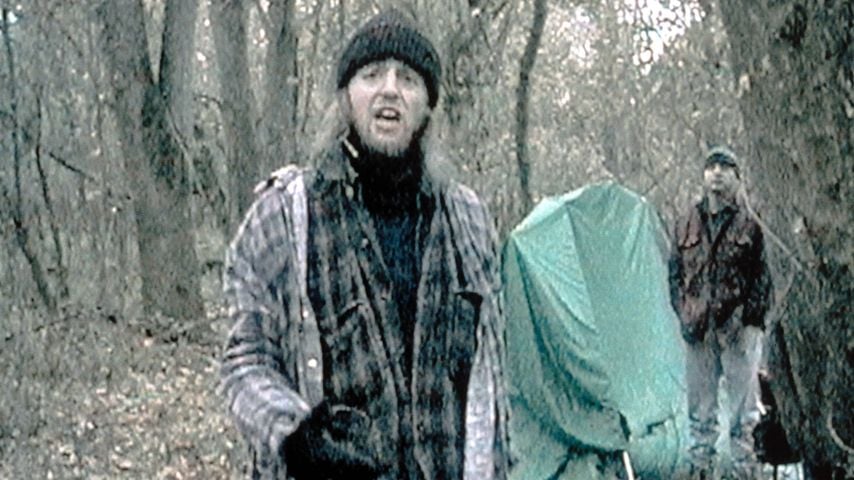 Michael Williams und Joshua Leonard in einer Szene aus "The Blair Witch Project" (1998)