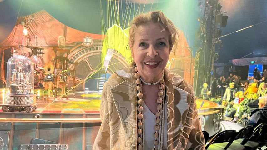 Michaela May bei der Show von "Cirque du Soleil"