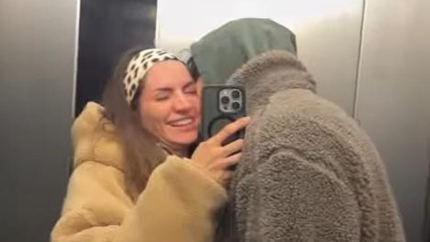 Michèle de Roos und ein unbekannter Mann, April 2026