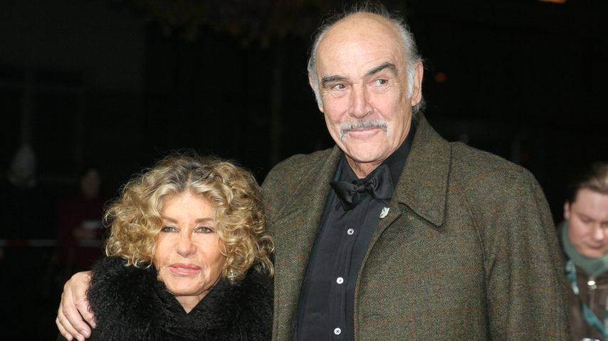 Micheline Roquebrune und Sean Connery bei den European Film Awards 2005