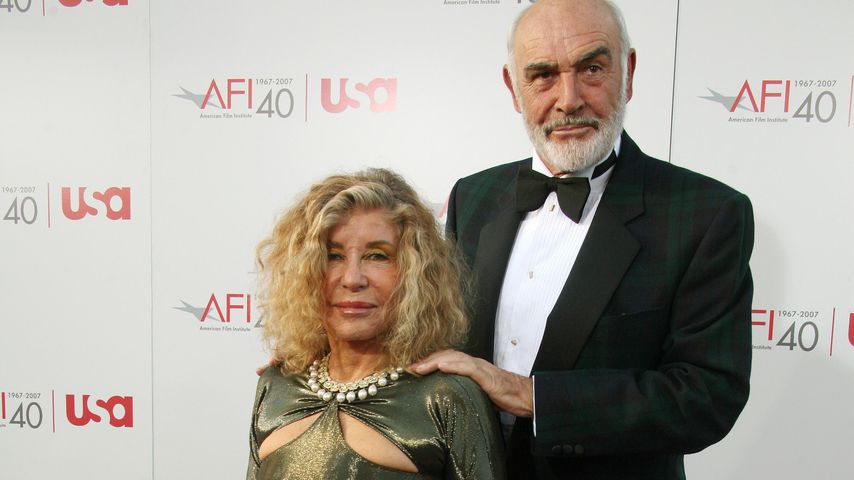 Micheline Roquebrune und Sean Connery bei den AFI Life Achievement Awards im Juni 2007
