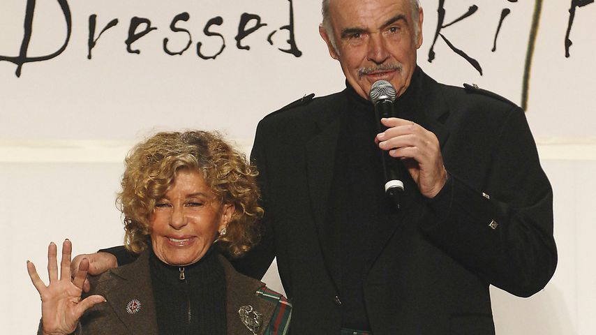 Micheline Roquebrune und Sean Connery, 2006