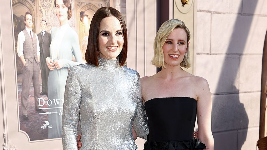 Michelle Dockery und Laura Carmichael bei der Premiere von "Downton Abbey II: Eine neue Ära"