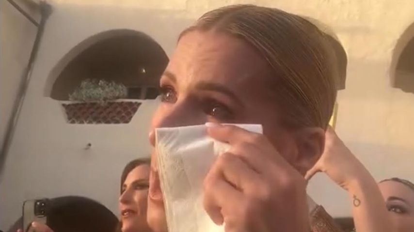 Michelle Hunziker bei Diletta Leotta und Loris Karius' Hochzeit