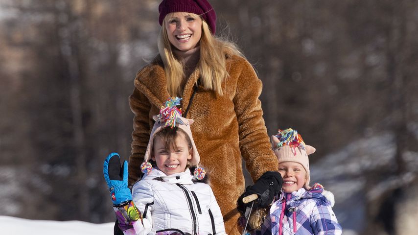 Michelle Hunziker, Celeste und Sole in Val Badia