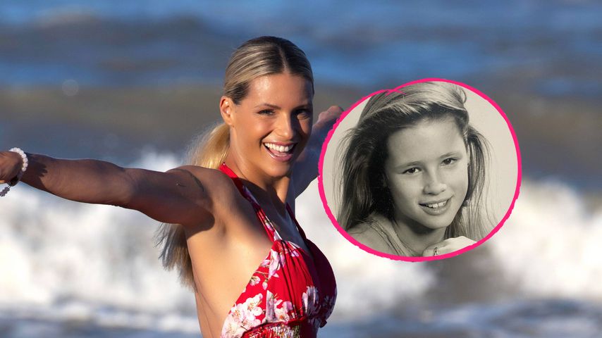 Throwback-Pic: So sah Michelle Hunziker mit neun Jahren aus