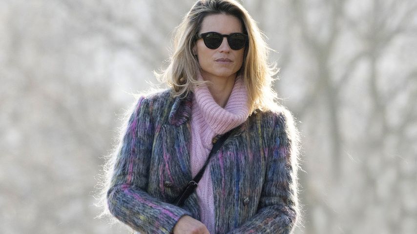 Michelle Hunziker in Mailand, Januar 2022
