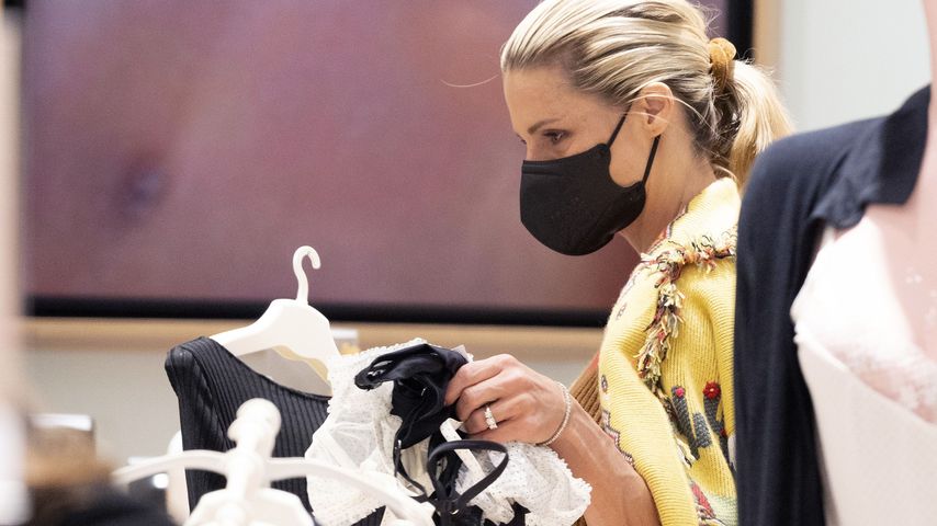 Michelle Hunziker in Mailand im März 2022