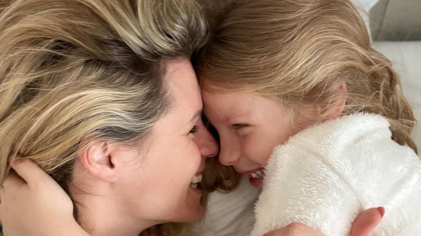 Michelle Hunziker und ihre Tochter Celeste