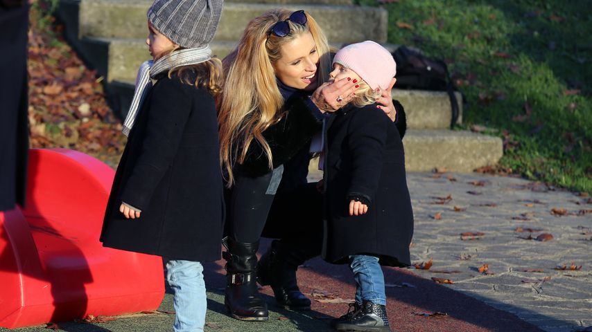 Michelle Hunziker ungeschminkt: Süßes Kuschel-Foto mit Sole!