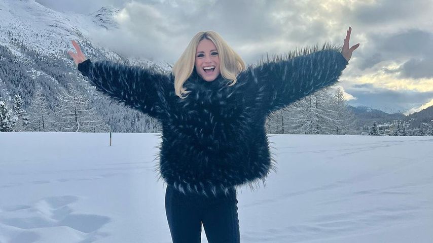 Nach Liebesdramen: Michelle Hunziker im erholsamen Skiurlaub
