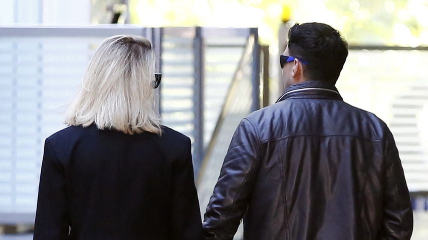 Michelle Hunziker und Alessandro Carollo am 7. November 2023