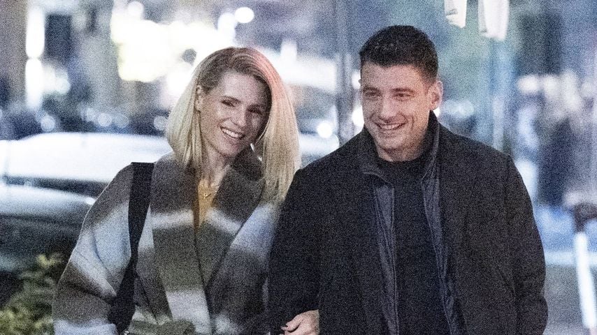 Michelle Hunziker und Alessandro Carollo im Dezember 2023 in Mailand