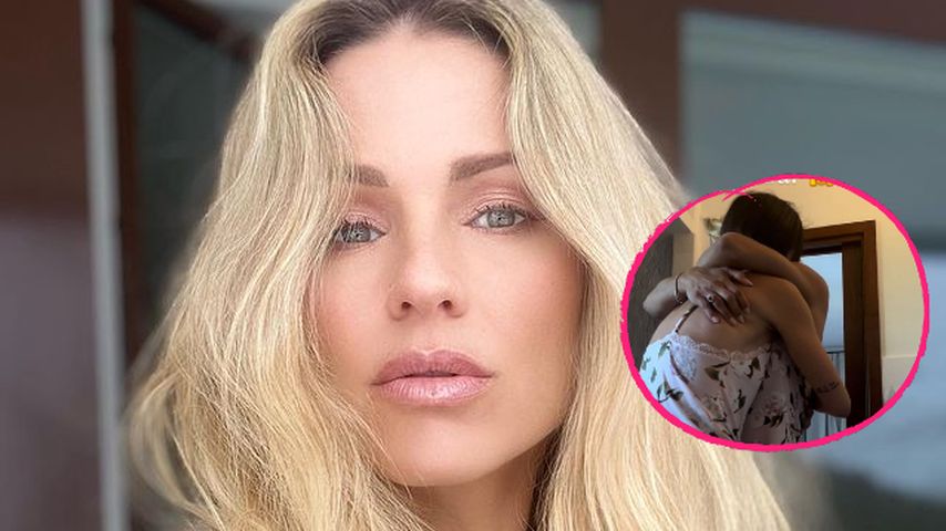 So niedlich reagierte Michelle Hunziker auf Auroras Babynews