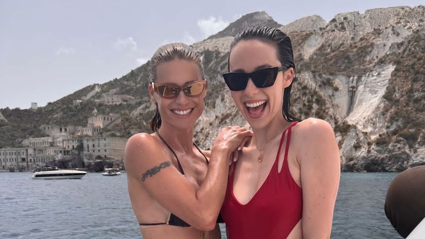 Mit ihr machten Michelle Hunziker und Aurora eine Bootstour