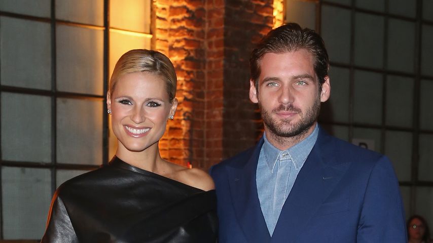Michelle Hunziker und Tomaso Trussardi im September 2012
