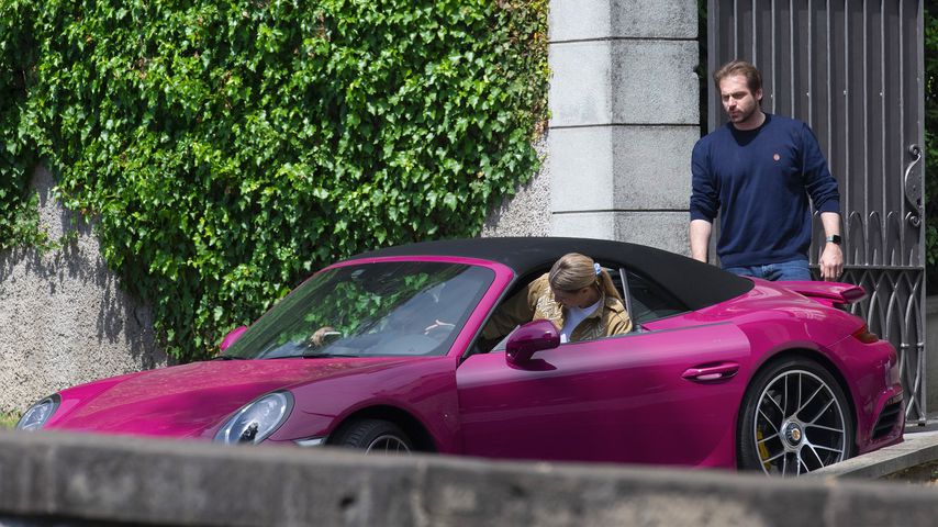 Michelle Hunziker und Tomaso Trussardi im Mai 2020