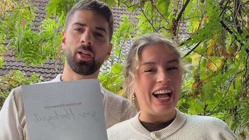 Kurze Verlobung: Michelle Kaminsky & Lukas sind verheiratet