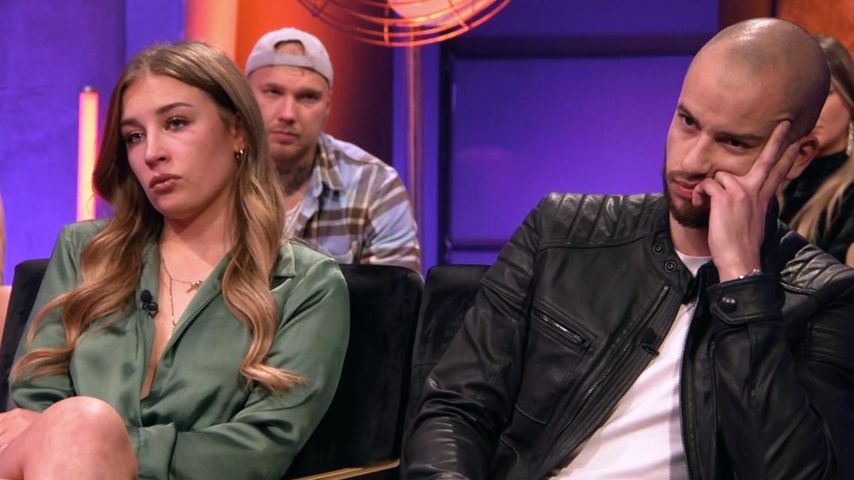 Michelle Kmy und Marc-Robin beim Wiedersehen von "Temptation Island" 2022