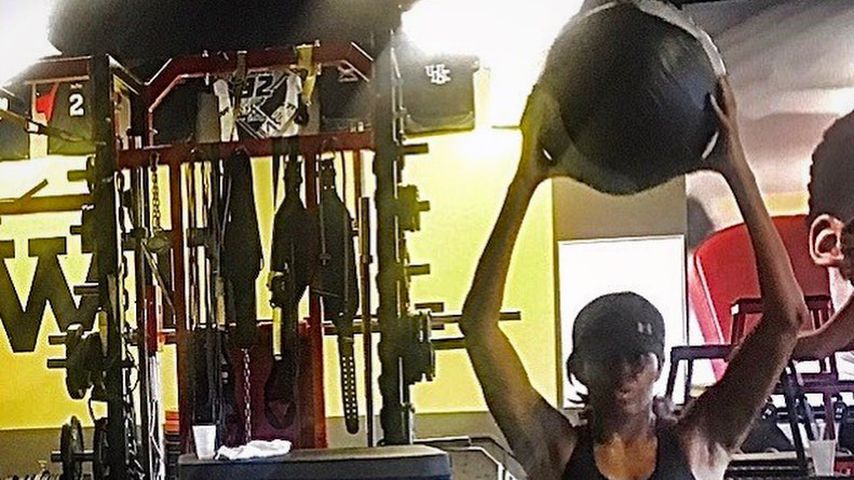 Michelle Obama beim Sport im Oktober 2019